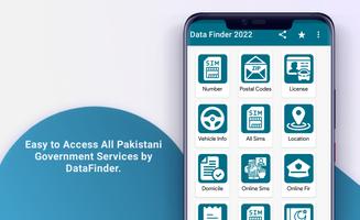 Pakistan Data Finder ภาพหน้าจอ 1