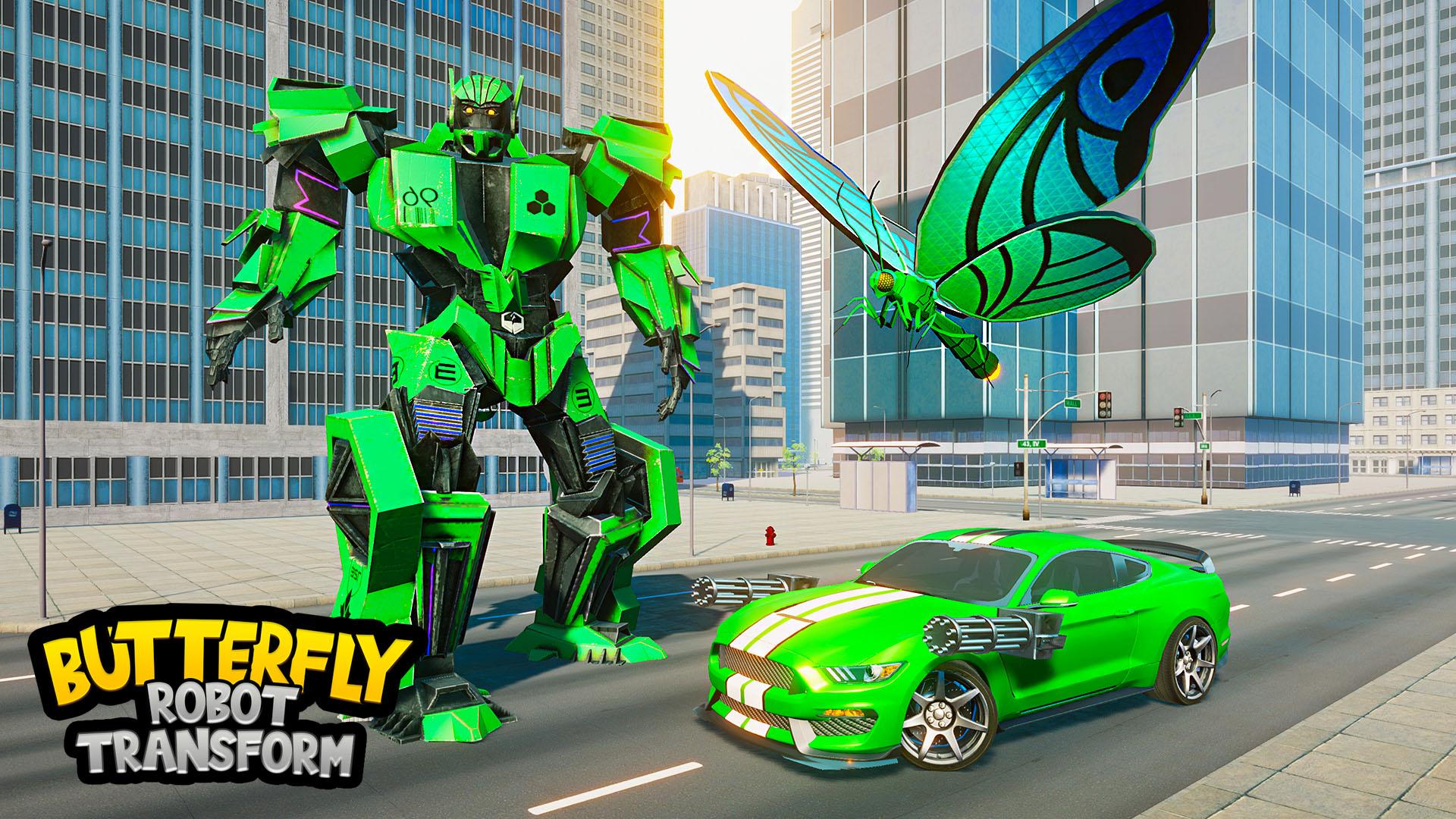 Butterfly Robot Car Game: Robot Transforming Games APK pour Android  Télécharger