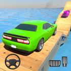Tricky Car Stunts - Free Racing Stunt Car Games icône