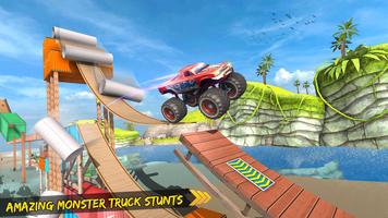 Tricky Car Stunts - Free Racing Stunt Car Games capture d'écran 1
