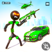 Stickman Robot Car Transform: War Robot Games