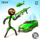 Stickman Robot Car Transform: War Robot Games APK