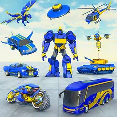 download Multi Robot Car Transform Bat XAPK