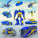 Multi Robot Car Transform Bat APK
