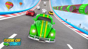 Classic Car Stunt Games – New Mega Ramp Car Stunts capture d'écran 2
