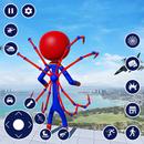 Flying Stickman Hero Fight APK