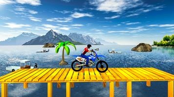 Tricky Bike Stunt fahren Plakat