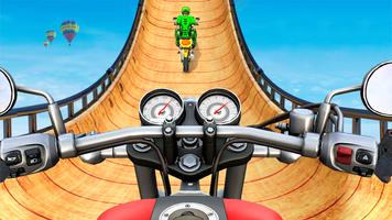 バイク スタントレース 3D: バイク ゲーム ポスター