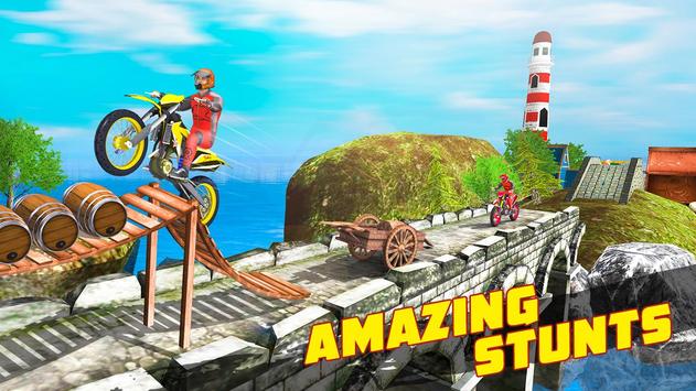 Mega Ramp Bike Stunt Games - Stunt Bike Racing 3D screenshot 10