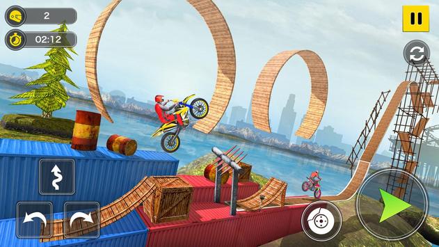 Mega Ramp Bike Stunt Games - Stunt Bike Racing 3D screenshot 1