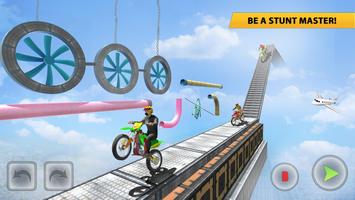 Bike Stunt Race 3D: Bike Games ảnh chụp màn hình 1