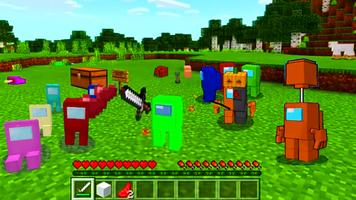 Among us mod pe постер