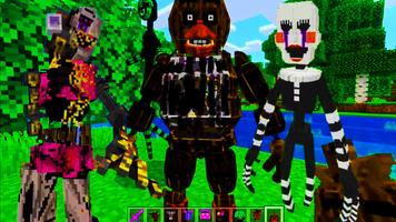 Мод FNAF breach постер