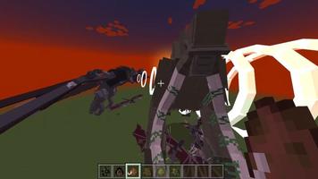 Godzilla minecraft capture d'écran 3