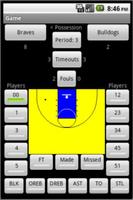 Basketball Scorebook & Charts Cartaz