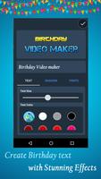 Birthday Video Maker скриншот 2