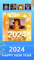 2024 New Year Frames Affiche