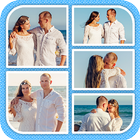 Photo Collage Grid Pic Maker-icoon