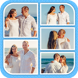 Photo Collage Grid Pic Maker-icoon