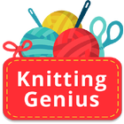 Knitting Genius, learn to knit ไอคอน