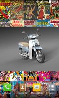 360° Small Motorcycles Cartaz