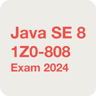 Java SE 8 1Z0-808 Exam 2024 ikona