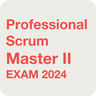 Professional Scrum Master II Zeichen