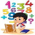Tarah and Darah Math Bee Fun