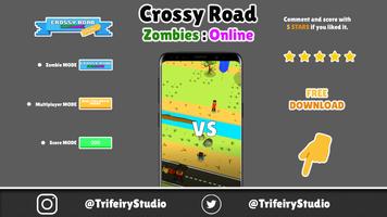 Crossy Road Zombies Online poster