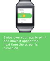 PinAnApp for Android Wear Plakat