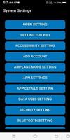 System Setting โปสเตอร์