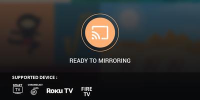 Screen Mirroring - Miracast Phone to TV Screen الملصق