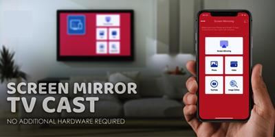 Screen Mirroring - Miracast Phone to TV Screen Ekran Görüntüsü 1