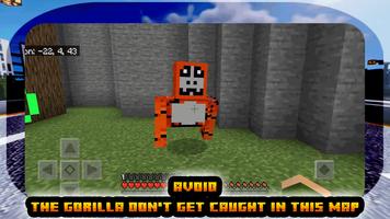 Gorila Tag Scarry mod for MCPE screenshot 1