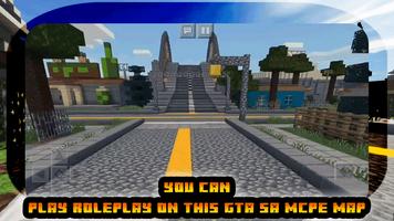 SA GTA Mod for Minecraft PE captura de pantalla 1