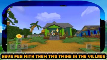 Upin Ipin Modpack for MCPE ảnh chụp màn hình 1