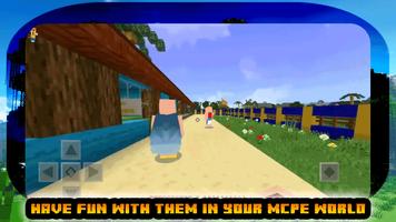 Upin Ipin Modpack for MCPE ảnh chụp màn hình 3