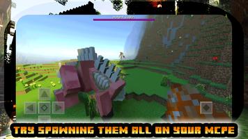 برنامه‌نما Mobs Mutant Creature for MCPE عکس از صفحه