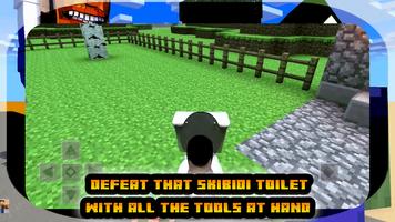 Addon Skibidi Toilet for MCPE ảnh chụp màn hình 3