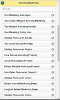Trik Ilmu Marketing الملصق