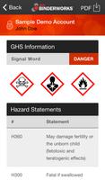 SDS BinderWorks Mobile Screenshot 2