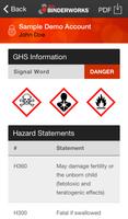 SDS BinderWorks Mobile screenshot 2