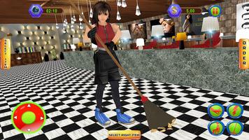 Virtual Barber Girl: Kapsalon-poster