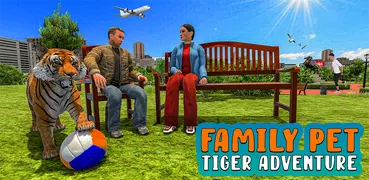 家族のペットの虎の冒険