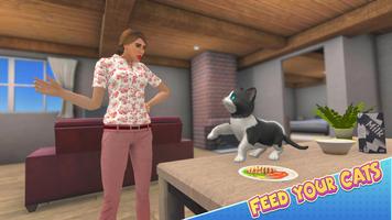 Kitten Game Pet Cat Simulator screenshot 2