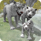 Icona Famiglia di tigri delle nevi