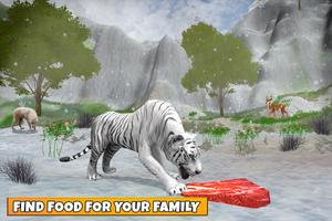 familia de tigres de nieve captura de pantalla 1