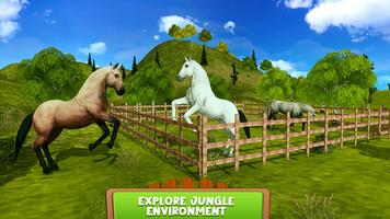 Wild Horse Simulator Game poster