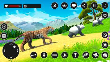 3 Schermata gioco di animali panda