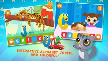 پوستر ABC kids Alphabet! Free games